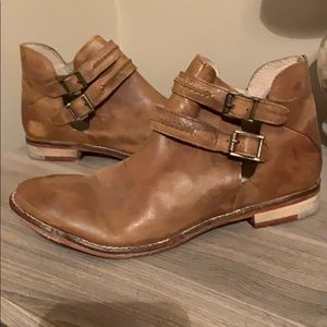 Free People leather booties